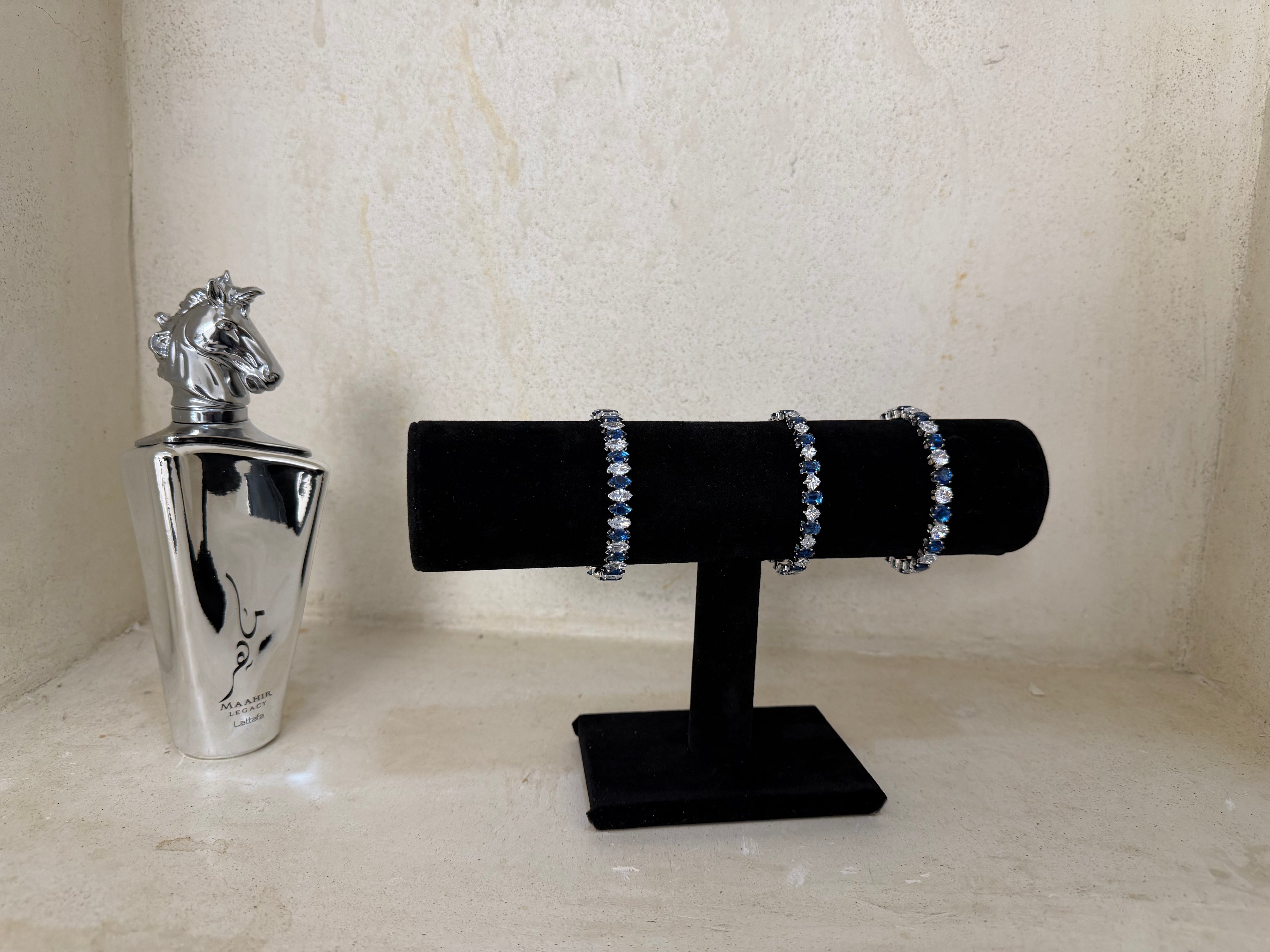SAPPIRE GLOW TENNIS BRACELET
